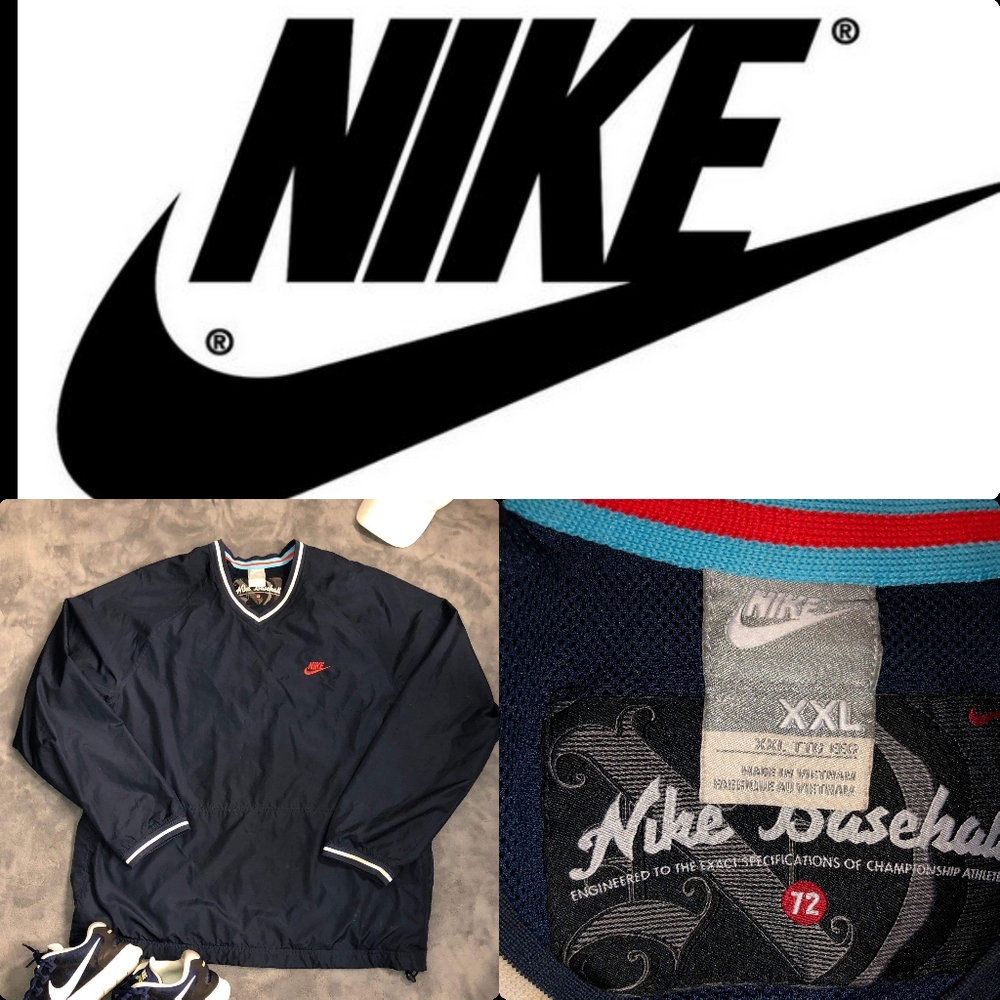 nike baseball jacket size xxl